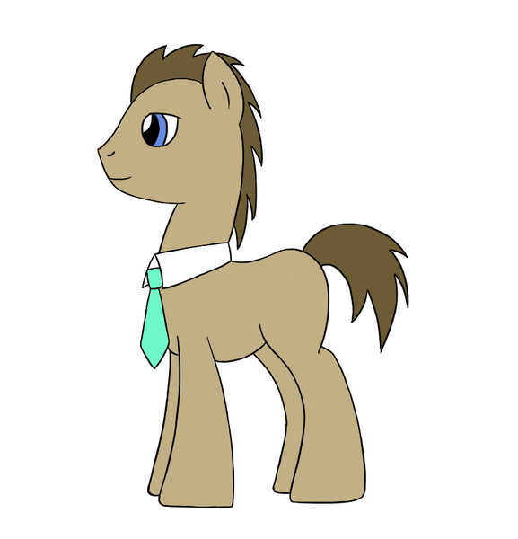 Size: 798x830 | Tagged: artist:fred7162, blank flank, derpibooru import, doctor whooves, necktie, safe, time turner