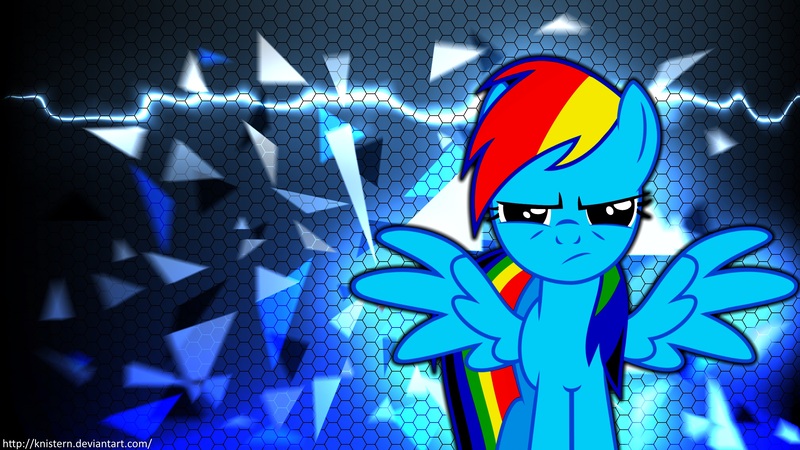 Size: 2559x1440 | Tagged: artist:knistern, artist:yetioner, derpibooru import, glare, looking at you, rainbow dash, safe, vector, wallpaper