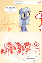 Size: 800x1200 | Tagged: artist:frankier77, ask, ask pinkamena diane pie, comic, derpibooru import, limestone pie, marble pie, oc, pie sisters, pinkamena diane pie, pinkie pie, safe, tumblr