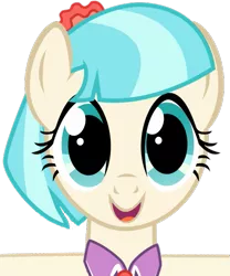 Size: 501x601 | Tagged: artist:comfydove, cocobetes, coco pommel, cute, daaaaaaaaaaaw, derpibooru import, happy, hug, looking at you, offscreen character, pov, safe, simple background, transparent background, vector