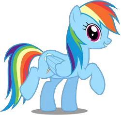 Size: 8000x7600 | Tagged: absurd resolution, artist:dashiesparkle, derpibooru import, looking at you, rainbow dash, safe, simple background, smiling, solo, svg, .svg available, transparent background, vector