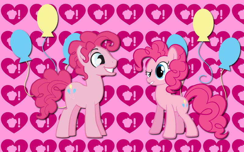 Size: 2560x1600 | Tagged: artist:alicehumansacrifice0, artist:moongazeponies, artist:trotsworth, bubble berry, bubblepie, derpibooru import, female, male, pinkie pie, rule 63, safe, selfcest, self ponidox, shipping, straight, vector, wallpaper