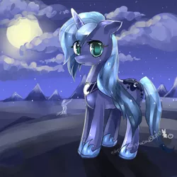 Size: 1000x1000 | Tagged: artist:aquagalaxy, crying, derpibooru import, moon, princess luna, s1 luna, sad, safe, solo, wingless