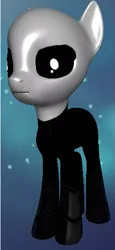 Size: 255x554 | Tagged: safe, artist:darth-silas, derpibooru import, spike, ponified, alien, 3d, 3d pony creator, ayy lmao, bald, big eyes, black sclera, e.t., extraterrestrial, female, gray, image, png, poker face, pony creator 3d, ponylumen, science fiction, shiny, shiny skin, solo, solo female, space, spacesuit, stars