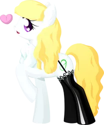 Size: 1407x1695 | Tagged: artist:daisy, clothes, derpibooru import, female, lilith, ponified, safe, solo, stockings