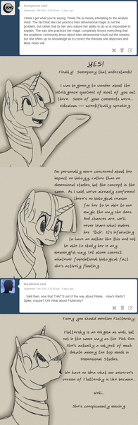 Size: 1024x3135 | Tagged: safe, artist:tlatophat, derpibooru import, twilight sparkle, pony, unicorn, alternate universe, ask, comic, sketch, sketchbook twilight, solo, tumblr