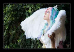 Size: 2048x1431 | Tagged: artist:hollygloha, cosplay, derpibooru import, human, irl, irl human, photo, princess celestia, safe