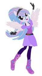 Size: 357x646 | Tagged: safe, derpibooru import, oc, oc:orient duetta wonder, unofficial characters only, equestria girls, rainbow rocks, alternate costumes, alternate design, alternate hairstyle, clothes, dress, ponied up, pony ears, rockin' hair