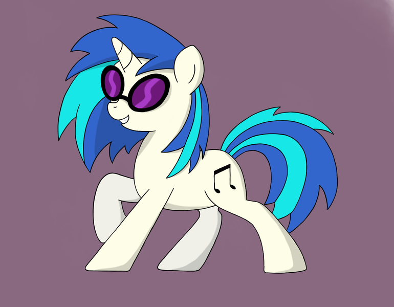 Size: 1267x987 | Tagged: artist:fred7162, derpibooru import, safe, solo, vinyl scratch