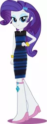 Size: 613x1600 | Tagged: artist needed, safe, derpibooru import, rarity, equestria girls, clothes, dress, exploitable meme, humanized, meme, obligatory pony, white and gold or black and blue dress meme