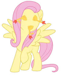 Size: 828x1024 | Tagged: artist:crimson, artist:poniiandii, boneless, derpibooru import, fluttershy, fusion, nightmare fuel, not salmon, rubber chicken, safe, simple background, solo, transparent background, vector, wat, what has science done