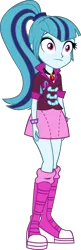 Size: 968x3000 | Tagged: safe, artist:doctor-g, derpibooru import, sonata dusk, equestria girls, rainbow rocks, simple background, solo, starenata, thousand yard stare, transparent background, vector