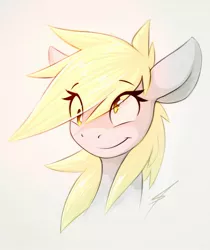 Size: 1320x1571 | Tagged: safe, artist:n_thing, derpibooru import, derpy hooves, pegasus, pony, female, mare, portrait, solo