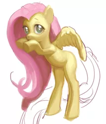 Size: 1150x1336 | Tagged: artist:hasbrony, derpibooru import, fluttershy, safe, solo