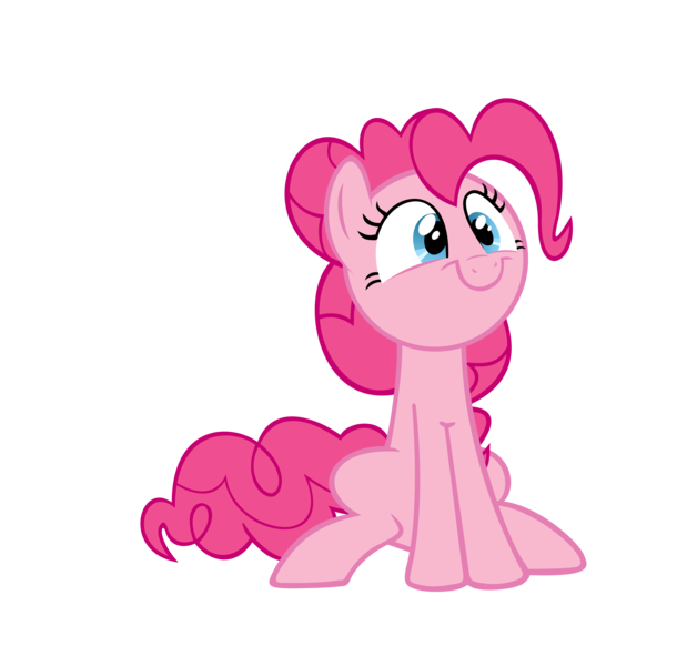 Size: 5250x5012 | Tagged: absurd resolution, artist:geonine, c:, cute, derpibooru import, diapinkes, faic, pinkie pie, safe, simple background, sitting, smiling, solo, transparent background, vector