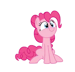 Size: 5250x5012 | Tagged: absurd resolution, artist:geonine, c:, cute, derpibooru import, diapinkes, faic, pinkie pie, safe, simple background, sitting, smiling, solo, transparent background, vector