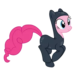 Size: 3000x3000 | Tagged: artist:alexiy777, catsuit, derpibooru import, pinkie pie, safe, simple background, solo, transparent background, vector