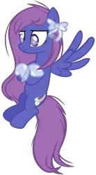 Size: 4266x7723 | Tagged: safe, artist:glessmoon, derpibooru import, oc, oc:honeymoon, unofficial characters only, pegasus, pony, absurd resolution, clothes, female, flying, mare, socks, solo