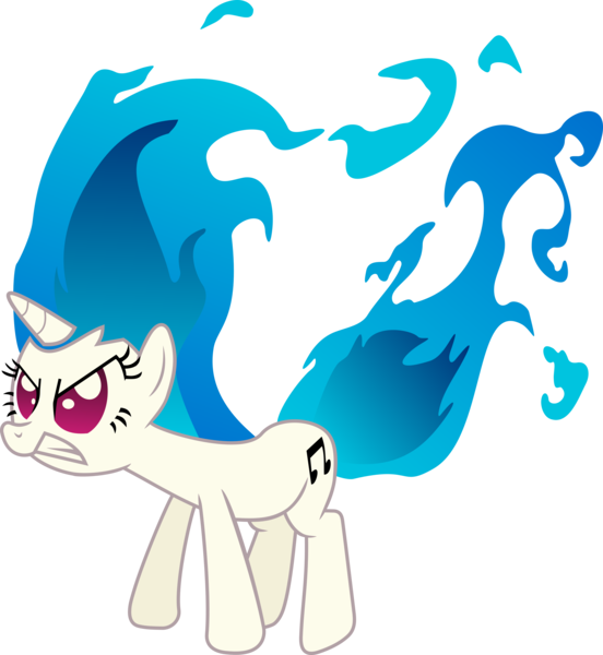 Size: 6000x6525 | Tagged: safe, artist:uxyd, derpibooru import, vinyl scratch, pony, unicorn, absurd resolution, angry, cutie mark, female, fire, glare, gritted teeth, hooves, horn, mane of fire, mare, rage, simple background, solo, teeth, transparent background, vector