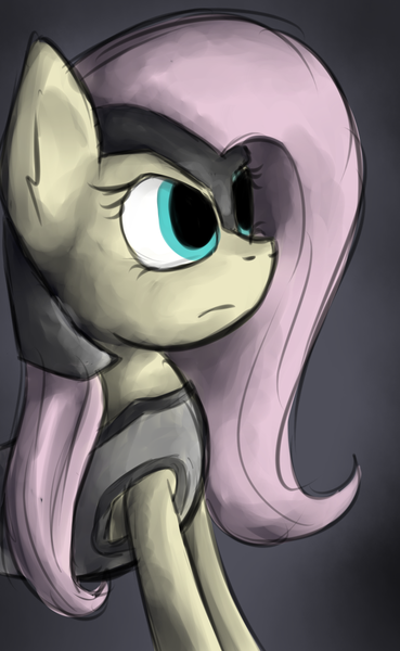 Size: 1140x1853 | Tagged: armor, artist:marsminer, badass, derpibooru import, flutterbadass, fluttershy, safe, warrior