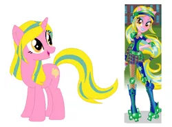 Size: 602x444 | Tagged: safe, artist:berrypunchrules, derpibooru import, lemon zest, ponified, pony, unicorn, equestria girls, friendship games, equestria girls ponified