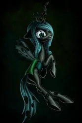 Size: 600x900 | Tagged: artist:1nakir1, derpibooru import, queen chrysalis, safe, solo