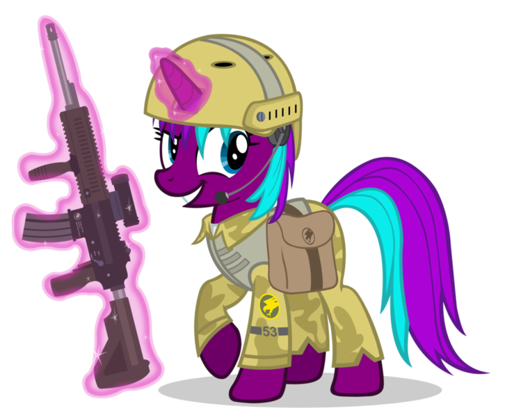 Size: 900x744 | Tagged: safe, artist:garrus17, derpibooru import, oc, oc:starnight, unofficial characters only, pony, unicorn, clothes, command and conquer, crossover, female, global defense initiative, gun, helmet, mare, simple background, solo, tiberian sun, transparent background, uniform, vector, weapon