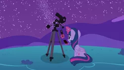 Size: 4096x2304 | Tagged: safe, artist:thorinair, derpibooru import, twilight sparkle, twilight sparkle (alicorn), alicorn, pony, astronomy, astrophotography, camera, equipment, female, folded wings, hill, iphone, looking up, magic, mare, mount, mountain, night, phone, science, sitting, sky, smartphone, smiling, solo, stargazing, stars, svg, telekinesis, tripod, vector
