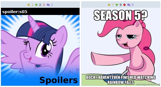 Size: 512x279 | Tagged: derpibooru, exploitable meme, juxtaposition, juxtaposition win, meme, meta, pinkie pie, safe, spoiler image