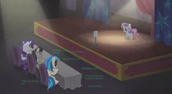 Size: 1267x693 | Tagged: safe, derpibooru import, octavia melody, rarity, sweetie belle, vinyl scratch, bloom and gloom, 4chan, britbong, greentext, /mlp/, text