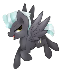 Size: 1487x1679 | Tagged: safe, artist:zmei-kira, derpibooru import, thunderlane, pegasus, pony, cute, male, simple background, solo, stallion, thunderbetes, transparent background