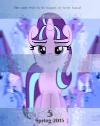 Size: 2400x3000 | Tagged: derpibooru import, equal town banner, safe, season 5, smug, smuglight glimmer, starlight glimmer, the cutie map