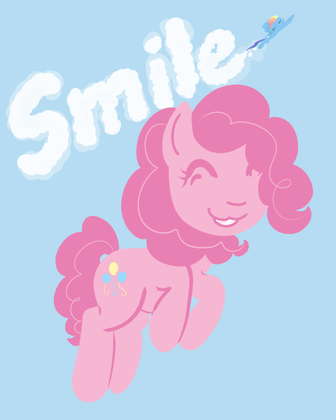 Size: 600x750 | Tagged: artist:strawberryfountains, derpibooru import, pinkie pie, rainbow dash, safe, solo, text