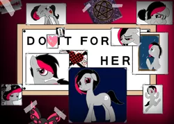 Size: 680x486 | Tagged: derpibooru import, do it for her, emo, heart, meme, /mlp/, oc, oc:miss eri, razor, safe, unofficial characters only, waifu