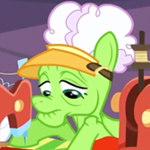 Size: 168x168 | Tagged: safe, derpibooru import, screencap, auntie applesauce, earth pony, pony, apple family reunion, cropped, elderly, female, mare, solo