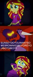 Size: 427x1011 | Tagged: semi-grimdark, derpibooru import, sunset shimmer, equestria girls, rainbow rocks, exploitable meme, homer simpson, meme, parody, sunset screamer, the simpsons