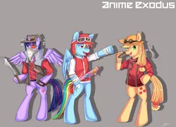 Size: 3020x2180 | Tagged: safe, artist:meewin, derpibooru import, applejack, rainbow dash, twilight sparkle, twilight sparkle (alicorn), alicorn, pony, baseball bat, bipedal, clothes, crossover, engineer, female, kukri, mare, scout, sniper, team fortress 2, wrench