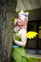 Size: 795x1200 | Tagged: safe, artist:wild-woelfchen, derpibooru import, fluttershy, human, cosplay, irl, irl human, photo