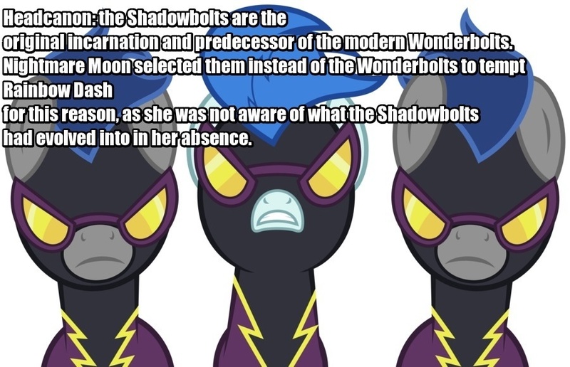 Size: 900x581 | Tagged: derpibooru import, descent, fanon, headcanon, image macro, meme, meta, nightshade, safe, shadowbolts, text edit, wonderbolts