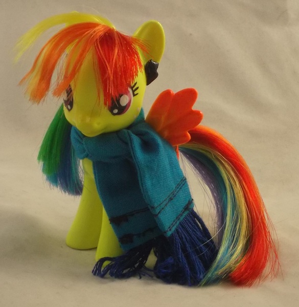 Size: 1889x1937 | Tagged: safe, artist:gryphyn-bloodheart, derpibooru import, oc, oc:campfire, unofficial characters only, pegasus, pony, brushable, clothes, commission, custom, irl, photo, scarf, toy