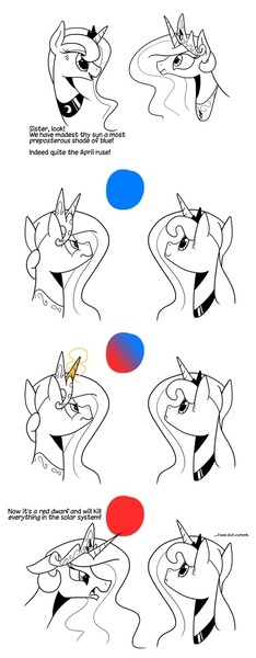 Size: 520x1334 | Tagged: artist:emkay-mlp, comic, derpibooru import, princess celestia, princess luna, safe, sun