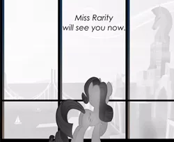 Size: 883x720 | Tagged: suggestive, derpibooru import, edit, rarity, pony, unicorn, bend over, fifty shades of grey, implications, manehattan, movie poster, parody, photoshop, plot, solo