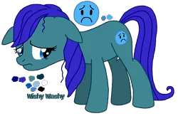 Size: 2574x1681 | Tagged: safe, artist:allthestuffilike94, derpibooru import, oc, oc:wishy washy, unofficial characters only, earth pony, pony, ask, cutie mark, female, mare, question, sad, sad face, solo, tumblr