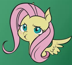 Size: 941x849 | Tagged: artist:glacierclear, artist:glacierclear edits, artist:nerevars, blushing, derpibooru import, edit, fluttershy, pouting, puffy cheeks, safe, solo