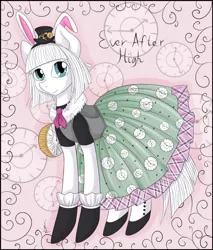 Size: 540x634 | Tagged: bunny blanc, derpibooru import, ever after high, ponified, safe