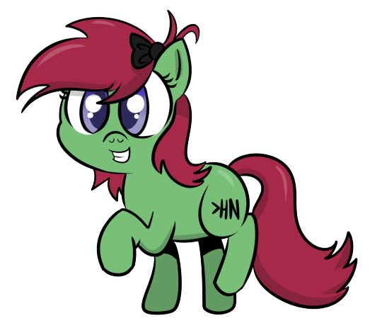 Size: 540x463 | Tagged: artist:catfood-mcfly, derpibooru import, horse news, oc, oc:newsie, ribbon, safe, simple background, solo, transparent background, unofficial characters only