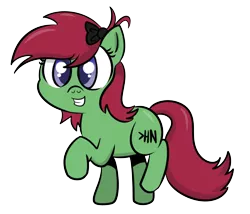 Size: 540x463 | Tagged: artist:catfood-mcfly, derpibooru import, horse news, oc, oc:newsie, ribbon, safe, simple background, solo, transparent background, unofficial characters only