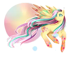 Size: 2500x2000 | Tagged: artist:tsuukiusa, derpibooru import, fluttershy, part of a set, rainbow power, raised hoof, safe, simple background, smiling, solo, transparent background