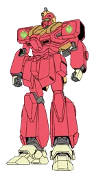 Size: 567x1036 | Tagged: safe, artist:combatkaiser, derpibooru import, edit, big macintosh, earth pony, pony, crossover, g-saviour, gundam, male, mobile suit, recolor, request, rgm-196 freedom, simple background, stallion, transparent background