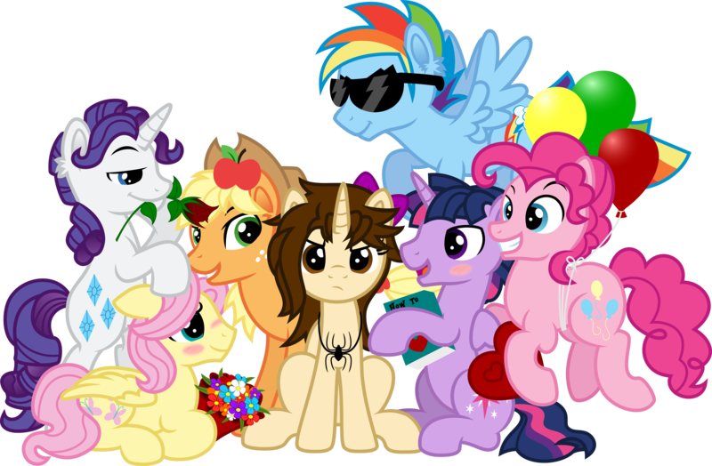 Size: 13746x9000 | Tagged: absurd resolution, alicorn, applejack, applejack (male), artist:mactavish1996, artist:moonlight-ki, book, bubble berry, butterscotch, derpibooru import, dusk shine, elusive, flower, fluttershy, patricia parker, peter parker, pinkie pie, prince dusk, rainbow blitz, rainbow dash, rarity, rule 63, safe, simple background, spider-man, spiders and magic: rise of spider-mane, transparent background, twilight sparkle, twilight sparkle (alicorn), vector